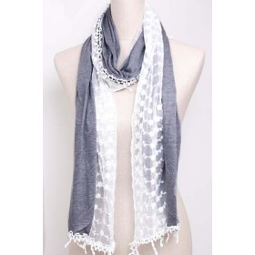 Fashion Lace Scarf 11 (8 Colours) - 10 per pack - $1.00 ea